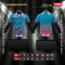 เสื้อกีฬาฟุตบอล พิมพ์ลายทั้งตัว เนื้อผ้า "นาโนเทค"SD208