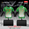 เสื้อกีฬาฟุตบอล พิมพ์ลายทั้งตัว เนื้อผ้า "นาโนเทค" SD110