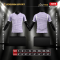เสื้อกีฬาฟุตบอล พิมพ์ลายทั้งตัว เนื้อผ้า "นาโนเทค"SD210