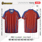 เสื้อกีฬาฟุตบอล พิมพ์ลายทั้งตัว เนื้อผ้า "นาโนเทค"SD 394