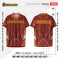 เสื้อกีฬาฟุตบอล พิมพ์ลายทั้งตัว เนื้อผ้า "นาโนเทค"SD-483