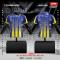 เสื้อกีฬาฟุตบอล พิมพ์ลายทั้งตัว เนื้อผ้า "นาโนเทค" SD108