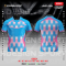เสื้อกีฬาฟุตบอล พิมพ์ลายทั้งตัว เนื้อผ้า "นาโนเทค"SD123