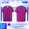 เสื้อกีฬาฟุตบอล พิมพ์ลายทั้งตัว เนื้อผ้า "นาโนเทค"SD-500