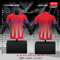 เสื้อกีฬาฟุตบอล พิมพ์ลายทั้งตัว เนื้อผ้า "นาโนเทค" SD114