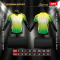 เสื้อกีฬาฟุตบอล พิมพ์ลายทั้งตัว เนื้อผ้า "นาโนเทค"SD175