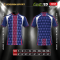 เสื้อกีฬาฟุตบอล พิมพ์ลายทั้งตัว เนื้อผ้า "นาโนเทค"SD321