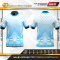 เสื้อกีฬาฟุตบอล พิมพ์ลายทั้งตัว เนื้อผ้า "นาโนเทค"SD337