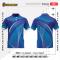 เสื้อกีฬาฟุตบอล พิมพ์ลายทั้งตัว เนื้อผ้า "นาโนเทค"SD 411