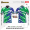 เสื้อกีฬาฟุตบอล พิมพ์ลายทั้งตัว เนื้อผ้า "นาโนเทค"SD 436