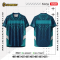เสื้อกีฬาฟุตบอล พิมพ์ลายทั้งตัว เนื้อผ้า "นาโนเทค"SD-483