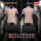 เสื้อกีฬาฟุตบอล พิมพ์ลายทั้งตัว เนื้อผ้า "นาโนเทค"SD173