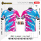 เสื้อกีฬาฟุตบอล พิมพ์ลายทั้งตัว เนื้อผ้า "นาโนเทค"SD 436