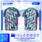 เสื้อกีฬาฟุตบอล พิมพ์ลายทั้งตัว เนื้อผ้า "นาโนเทค"SD-488