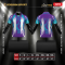 เสื้อกีฬาฟุตบอล พิมพ์ลายทั้งตัว เนื้อผ้า "นาโนเทค"SD174