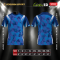 เสื้อกีฬาฟุตบอล พิมพ์ลายทั้งตัว เนื้อผ้า "นาโนเทค"SD322