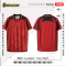 เสื้อกีฬาฟุตบอล พิมพ์ลายทั้งตัว เนื้อผ้า "นาโนเทค"SD 392