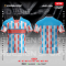 เสื้อกีฬาฟุตบอล พิมพ์ลายทั้งตัว เนื้อผ้า "นาโนเทค" SD118