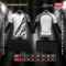 เสื้อกีฬาฟุตบอล พิมพ์ลายทั้งตัว เนื้อผ้า "นาโนเทค"SD225