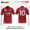 เสื้อกีฬาฟุตบอล SD-471 PLAY THE GAME โทนแดง