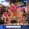 เสื้อกีฬาฟุตบอล SD-490 CHAMPS โทนชมพูส้ม