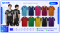 เสื้อกีฬาฟุตบอล SD-497 LAST TRACE โทนดำ
