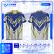 เสื้อกีฬาฟุตบอล SD-502 CRUSH โทนม่วงเขียว