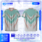 เสื้อกีฬาฟุตบอล SD-502 CRUSH โทนม่วงเขียว