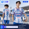 เสื้อกีฬาฟุตบอล SD-555 SUPREME โทนขาว–น้ำเงิน