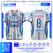เสื้อกีฬาฟุตบอล SD-555 SUPREME โทนขาว–น้ำเงิน