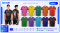เสื้อกีฬาฟุตบอล SD-567 NEVER GIVE UP โทนดำ–แดง
