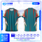 เสื้อกีฬาฟุตบอล SD-568 PLAY PASSION TOGETHER โทนเขียวแดง