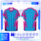 เสื้อกีฬาฟุตบอล SD-573 SOCCER CLASS โทนเหลืองฟ้า