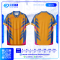 เสื้อกีฬาฟุตบอล SD-573 SOCCER CLASS โทนเหลืองฟ้า
