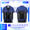 เสื้อกีฬาฟุตบอล SD-574 BORN TO PLAY โทนฟ้าดำ