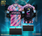 เสื้อกีฬาฟุตบอล พิมพ์ลายทั้งตัว เนื้อผ้า "นาโนเทค" SDE874