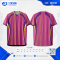 เสื้อกีฬาฟุตบอล SDN-0198 CHASE THE GLORY โทนขาวน้ำเงิน