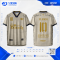 เสื้อกีฬาฟุตบอล SDN-0203 LEGACY IN GOLD โทนครีมทอง