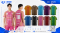 เสื้อกีฬาฟุตบอล SDN-0220 PLAY BOLD โทนชมพูเหลือง