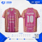 เสื้อกีฬาฟุตบอล SDN-0220 PLAY BOLD โทนชมพูเหลือง