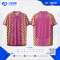 เสื้อกีฬาฟุตบอล SDN-0220 PLAY BOLD โทนชมพูเหลือง