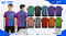 เสื้อกีฬาฟุตบอล SDN-0222 FRIENDS FOREVER โทนม่วงฟ้า