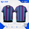เสื้อกีฬาฟุตบอล SDN-0222 FRIENDS FOREVER โทนม่วงฟ้า