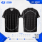 เสื้อกีฬาฟุตบอล SDN-0223 PLAY FOR A BETTER TOMORROW โทนดำเหลือง