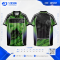 เสื้อกีฬาฟุตบอล SDN-0225 NEVER LOOK BACK โทนดำฟ้า