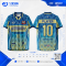 เสื้อกีฬาฟุตบอล SDN-0227 MORE THAN A TEAM โทนฟ้าเหลือง