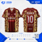 เสื้อกีฬาฟุตบอล SDN-0228 MORE THAN A GAME โทนแดงทอง