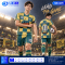 เสื้อกีฬาฟุตบอล SDN-0229 LEAD THE GAME โทนเขียวเหลือง