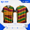 เสื้อกีฬาฟุตบอล SDN-0230 PUSH YOURSELF โทนชมพูฟ้าเหลือง