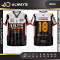 เสื้อกีฬาฟุตบอล SDN-0231 MORE THAN A JERSEY โทนดำขาวแดง